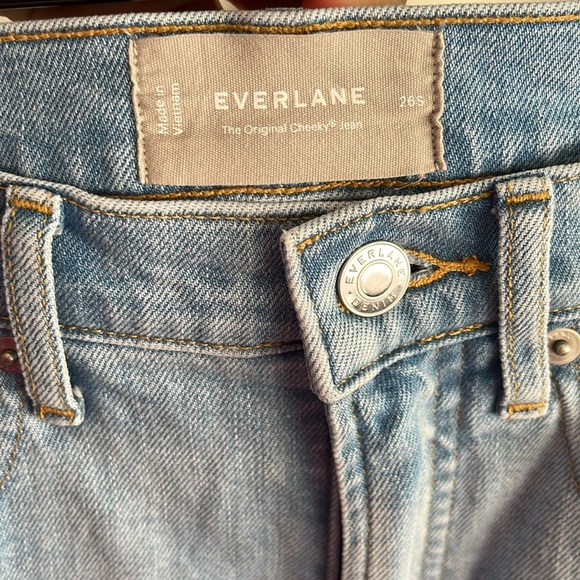 Everlane The Original Cheeky Jean Light Sky Wash Size 26 Short - Picture 3 of 5